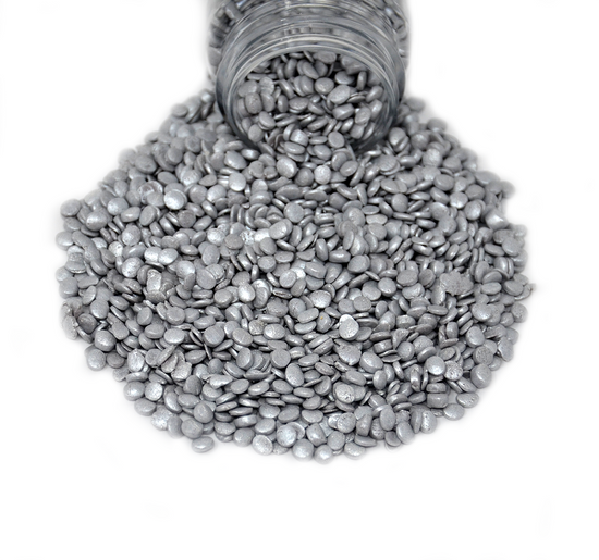 Shimmering Silver Coins Confetti 2.6oz Bottle