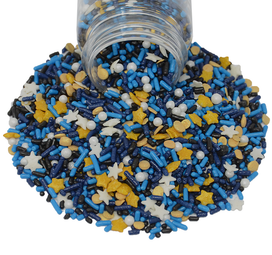 Sparkling Gold Galaxy Sprinkle Mix 3.3oz Bottle