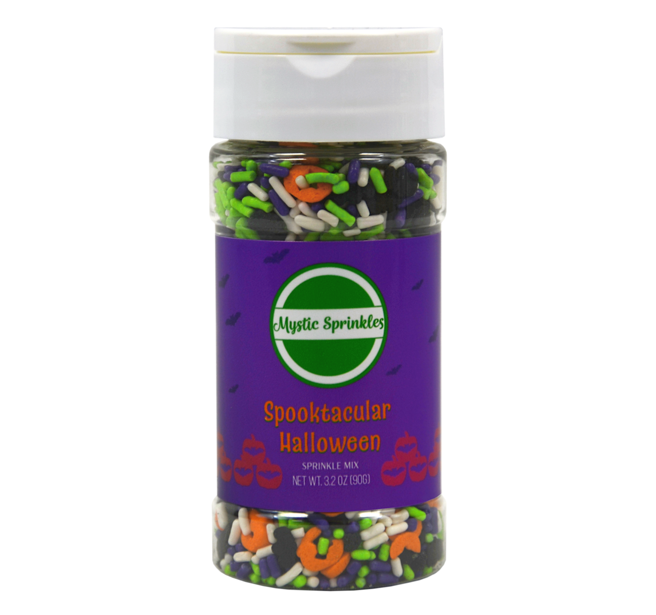 Spooktacular Sprinkle Mix 3.1oz Bottle – Mystic Sprinkles