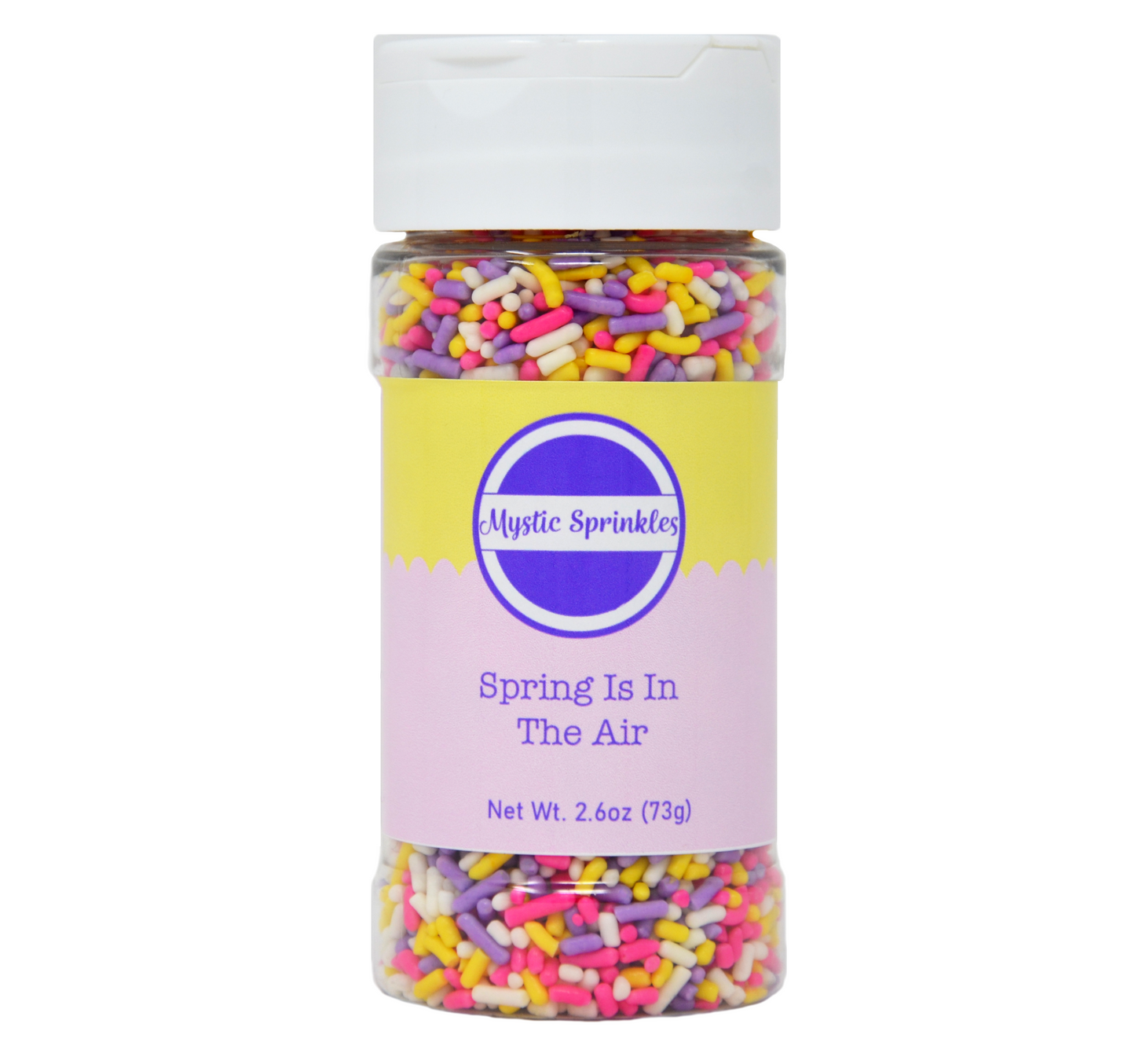 Mystic Sprinkles Flower Power Sprinkle Mix 3.5 oz Bottle
