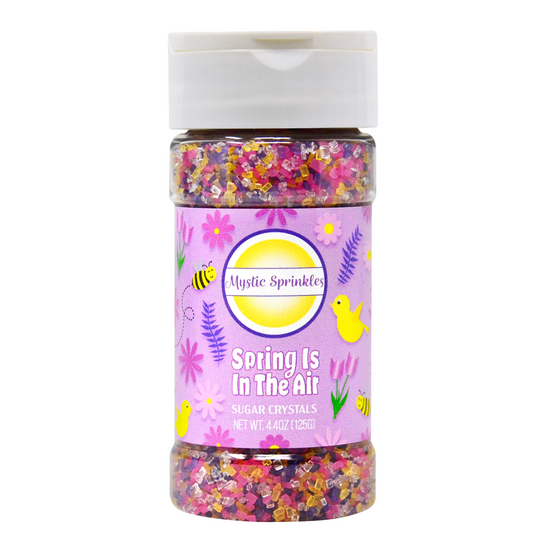 Spring Is In The Air Sugar Crystals 4.4oz Bottle