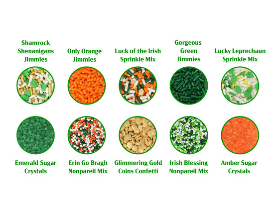 St. Patrick's Day Sprinkle Decorating Kit 5.9oz.