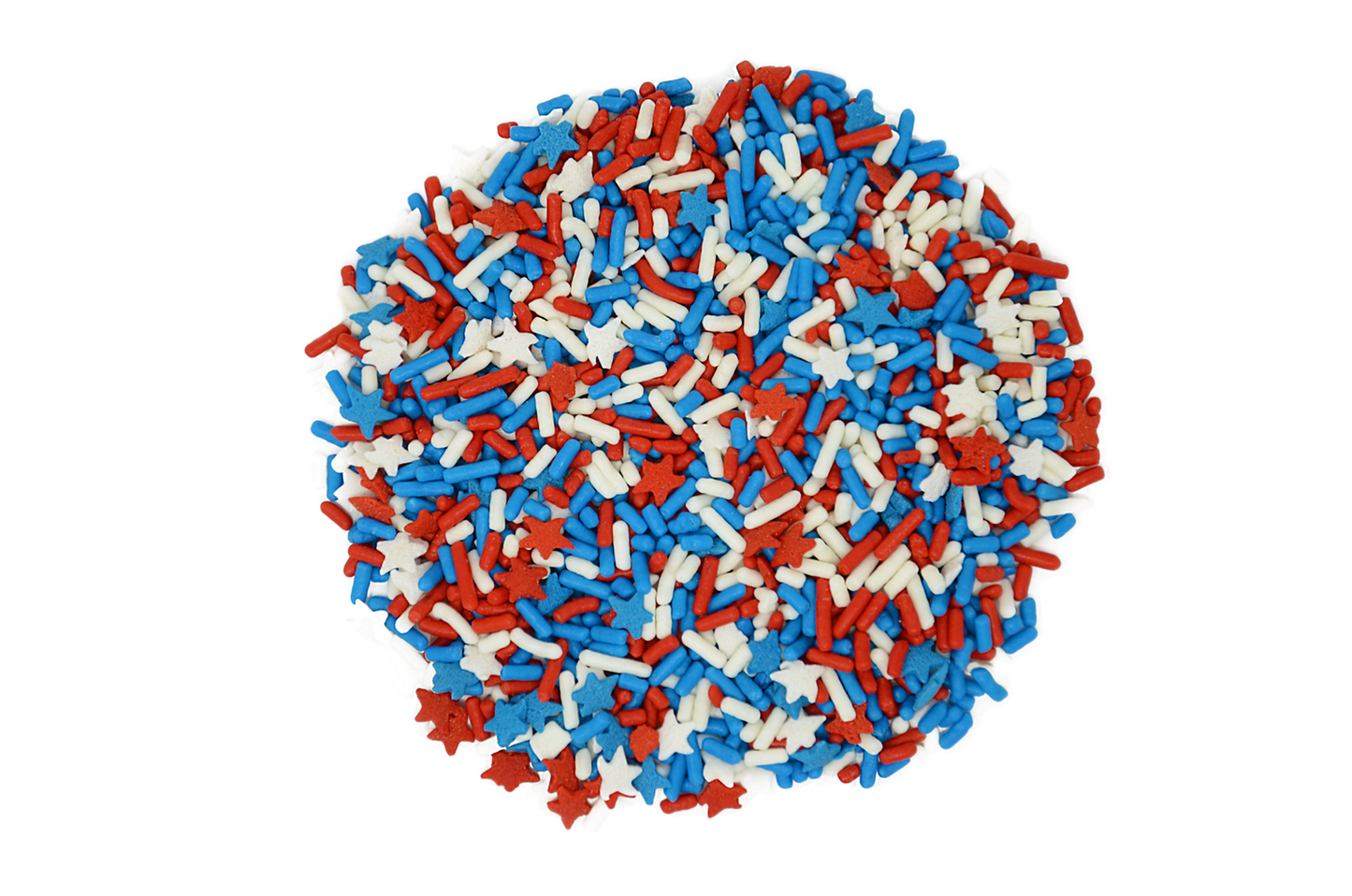 Stars & Stripes Confetti Mix 2.8oz Bottle