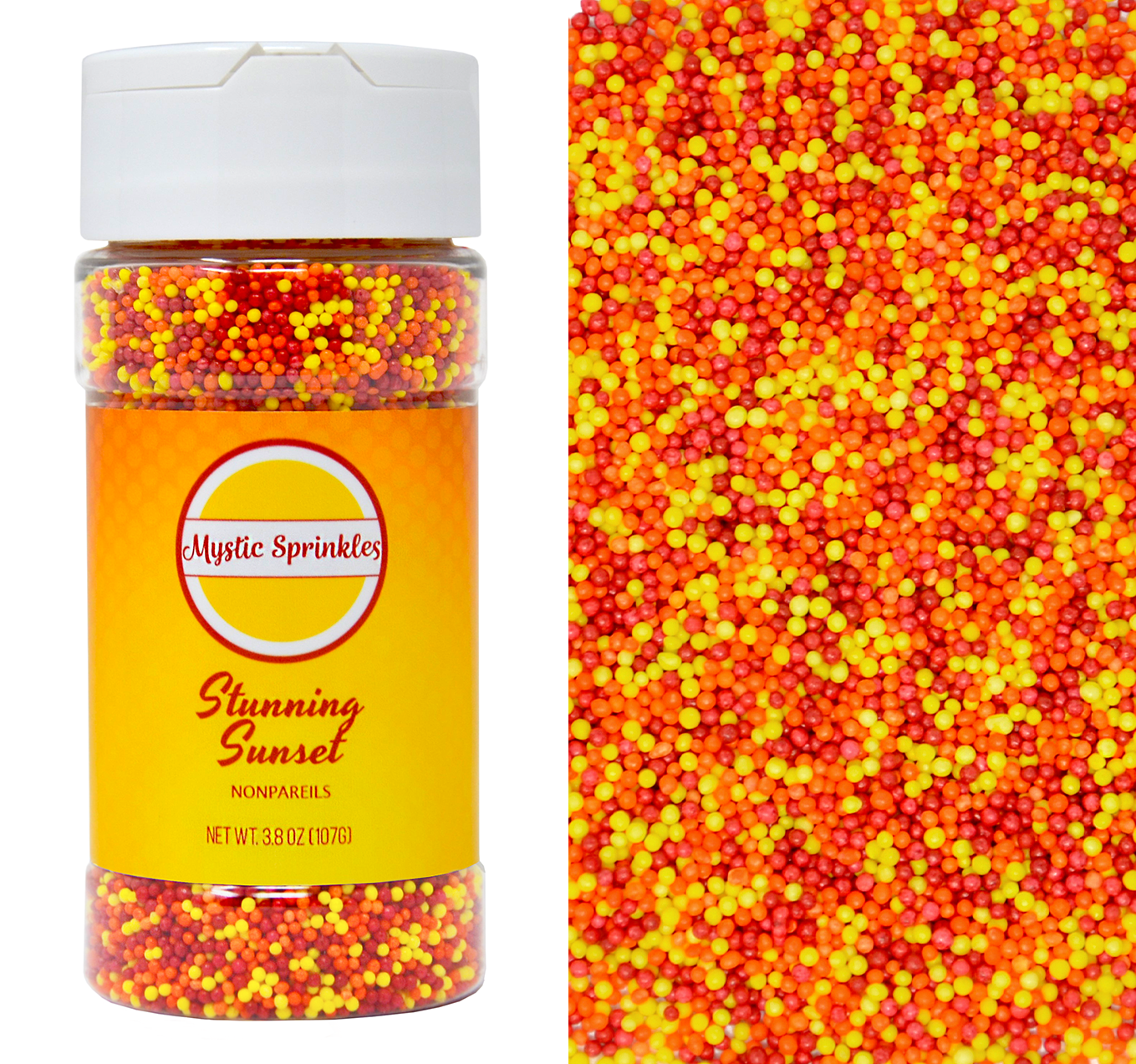 Stunning Sunset Nonpareils 3.8oz Bottle