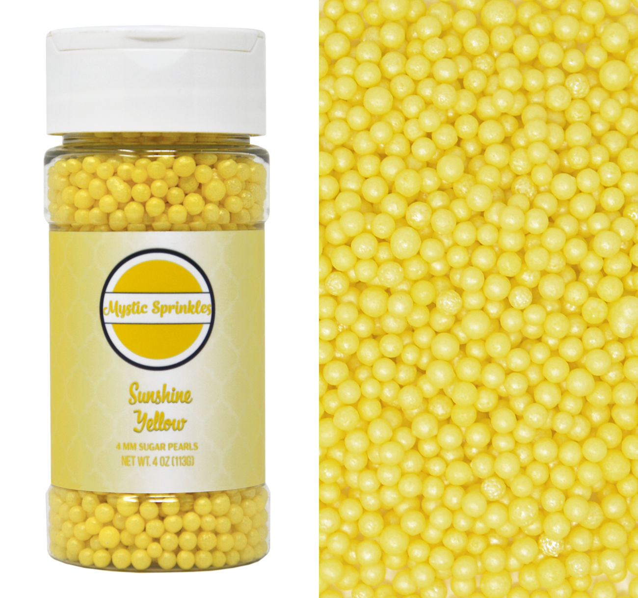 Sugar Pearls 4oz Bottles