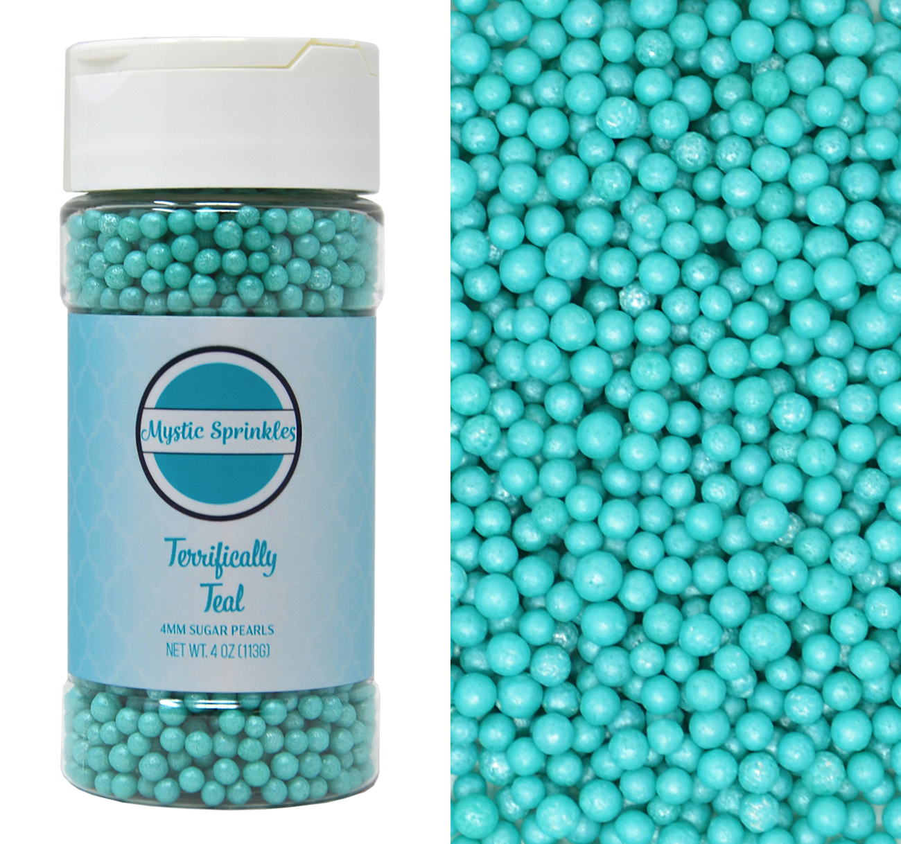 Sugar Pearls 4oz Bottles
