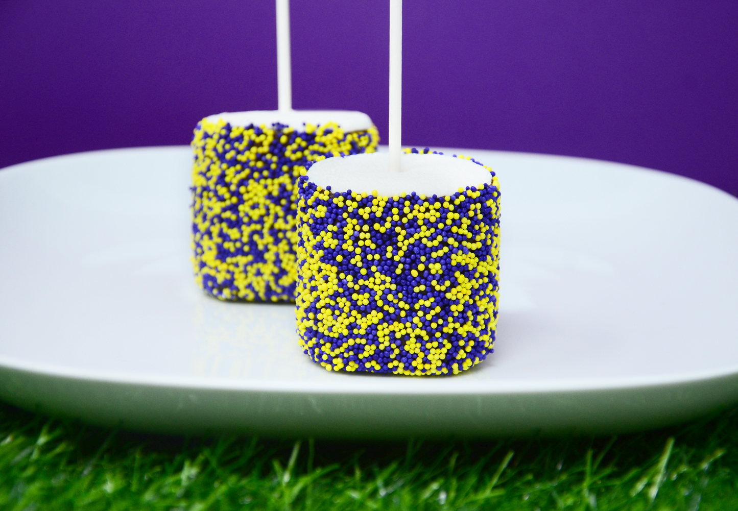 The Big Game: Purple & Yellow Nonpareil Mix 3.8oz