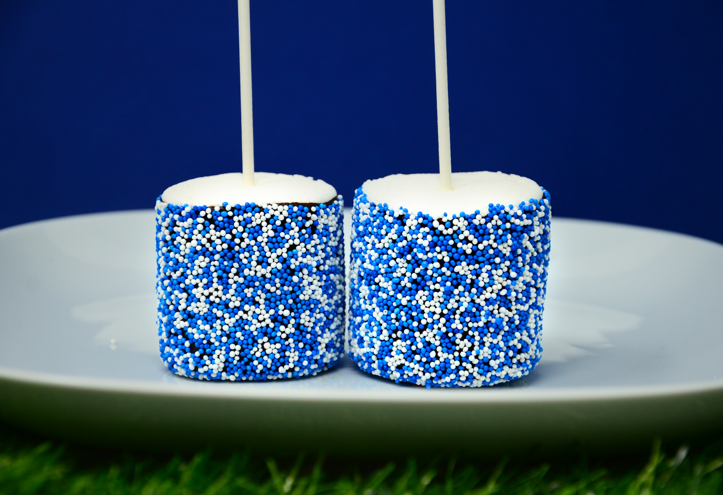The Big Game: Blue & White Nonpareil Mix 3.8oz