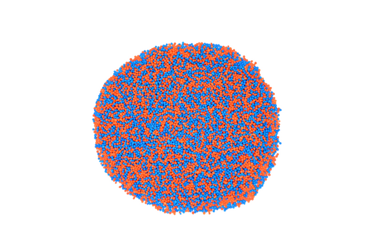 Load image into Gallery viewer, The Big Game: Blue &amp;amp; Orange Nonpareils Mix 3.8oz Bottle
