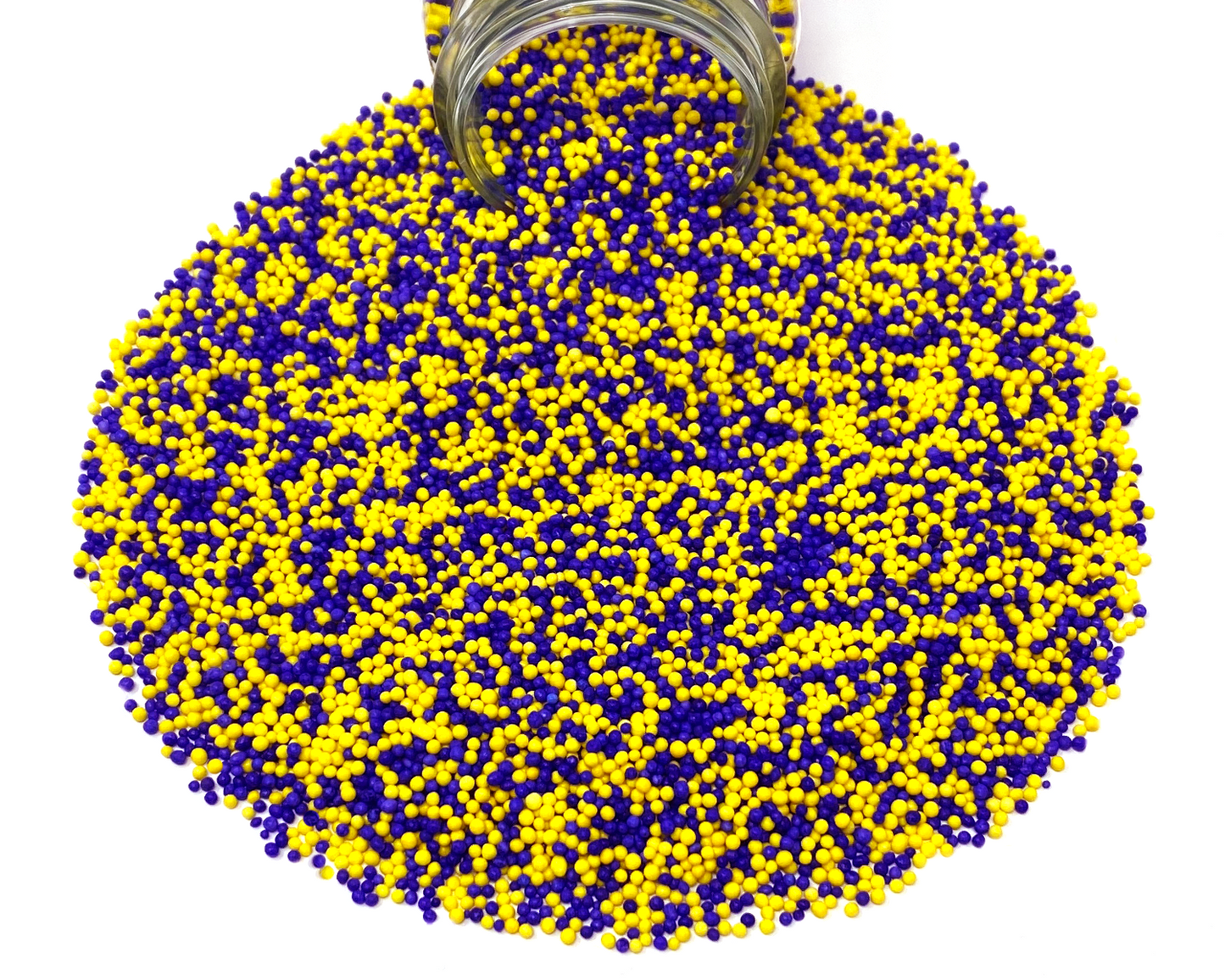 The Big Game: Purple & Yellow Nonpareil Mix 3.8oz