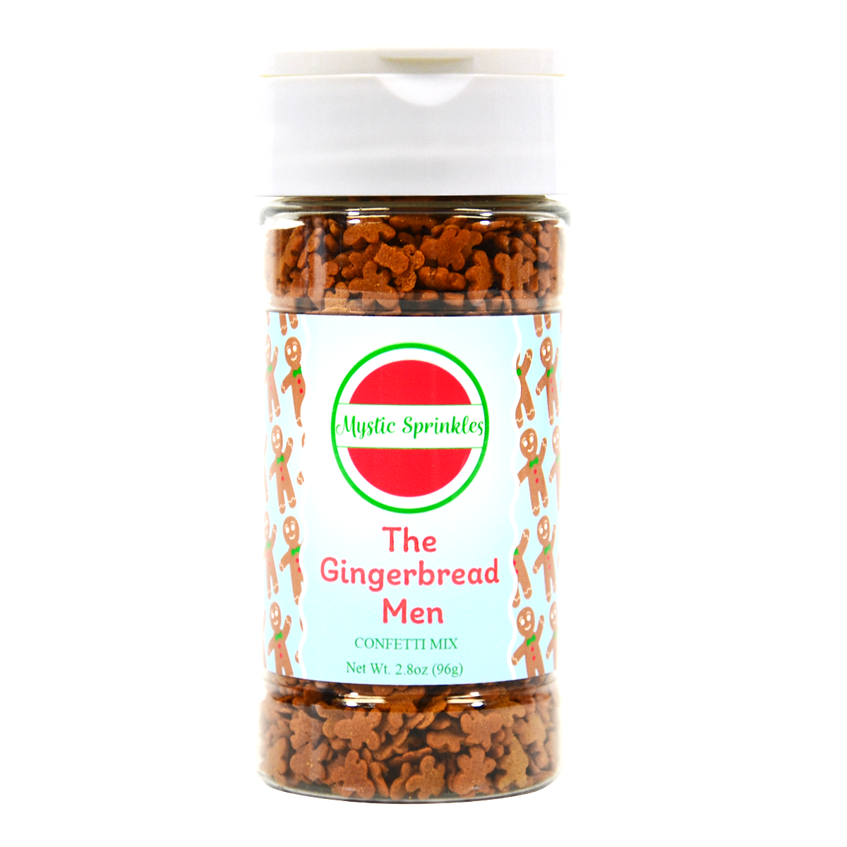 The Gingerbread Men Confetti Mix 2.8 oz.