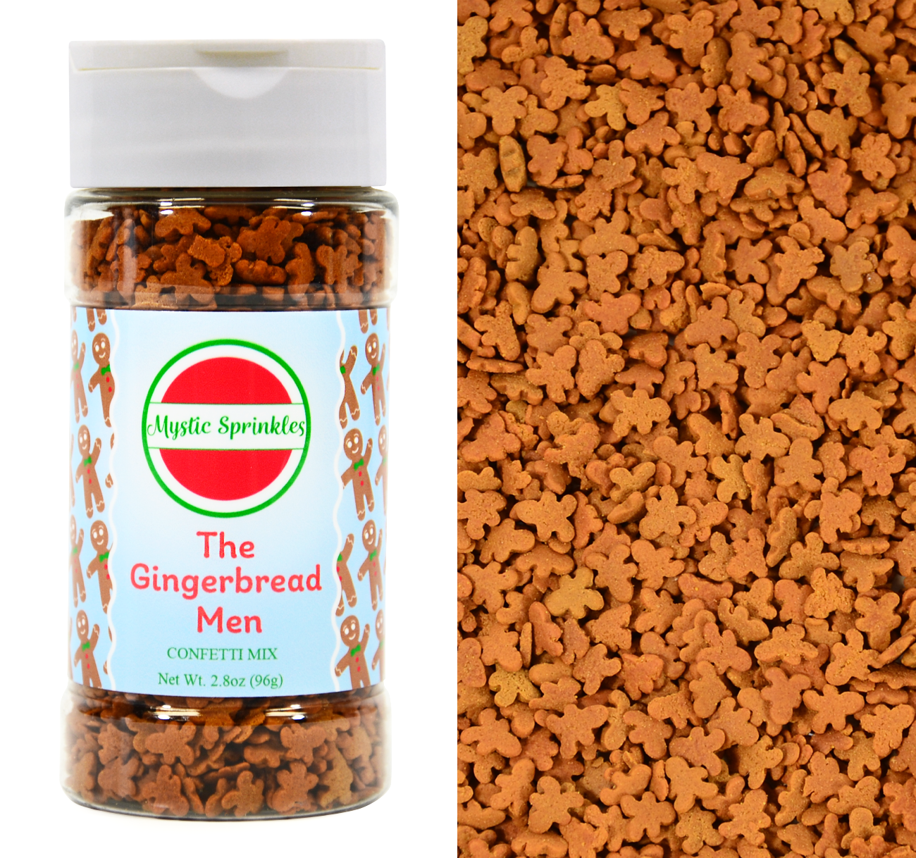 The Gingerbread Men Confetti Mix 2.8 oz.