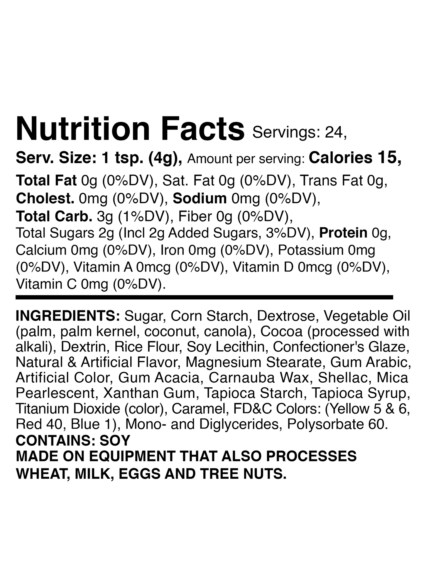 The Prodigal Prince Sprinkle Mix 3.4oz Bottle