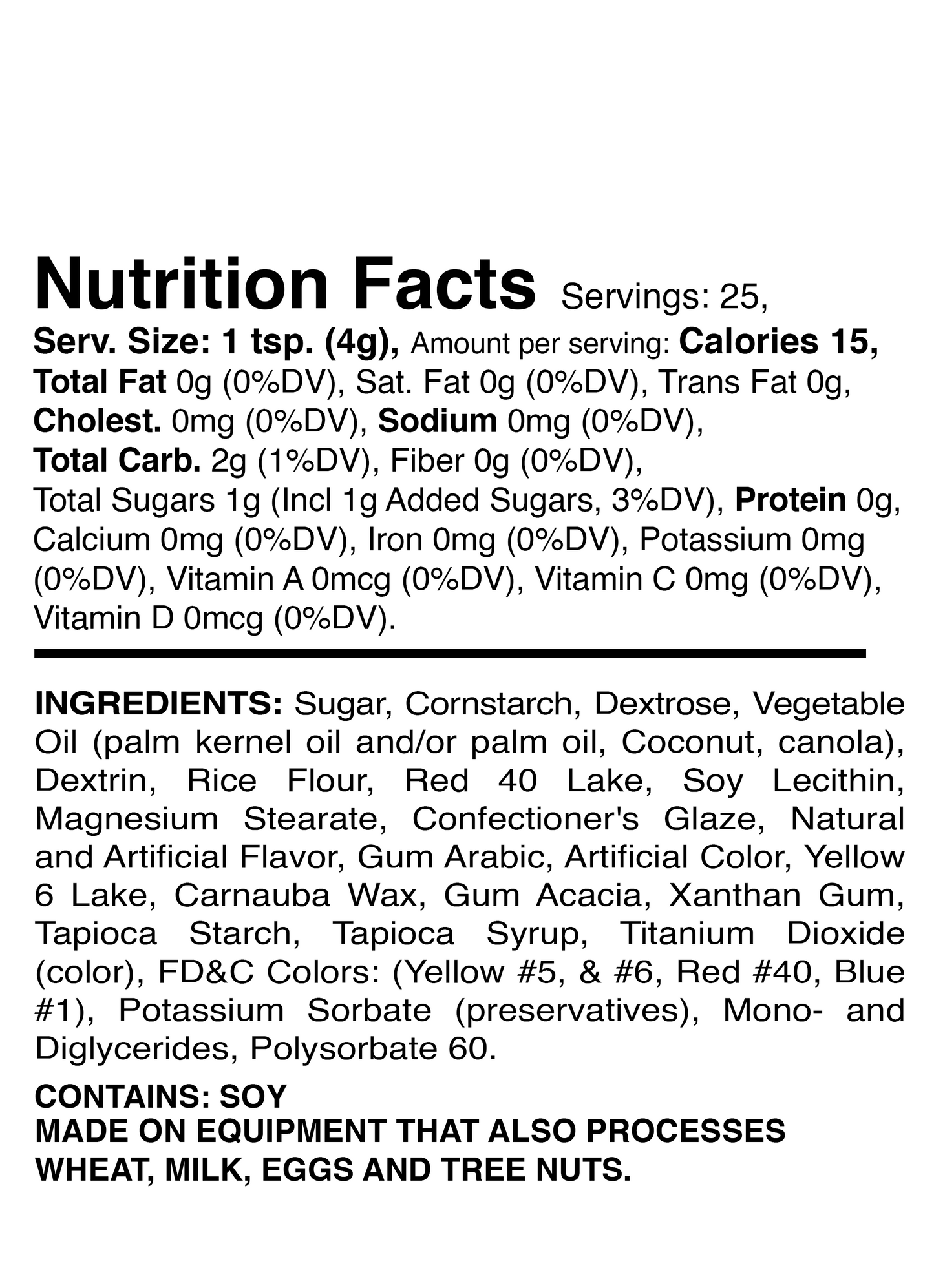 The White Rabbit Sprinkle Mix 3.5oz