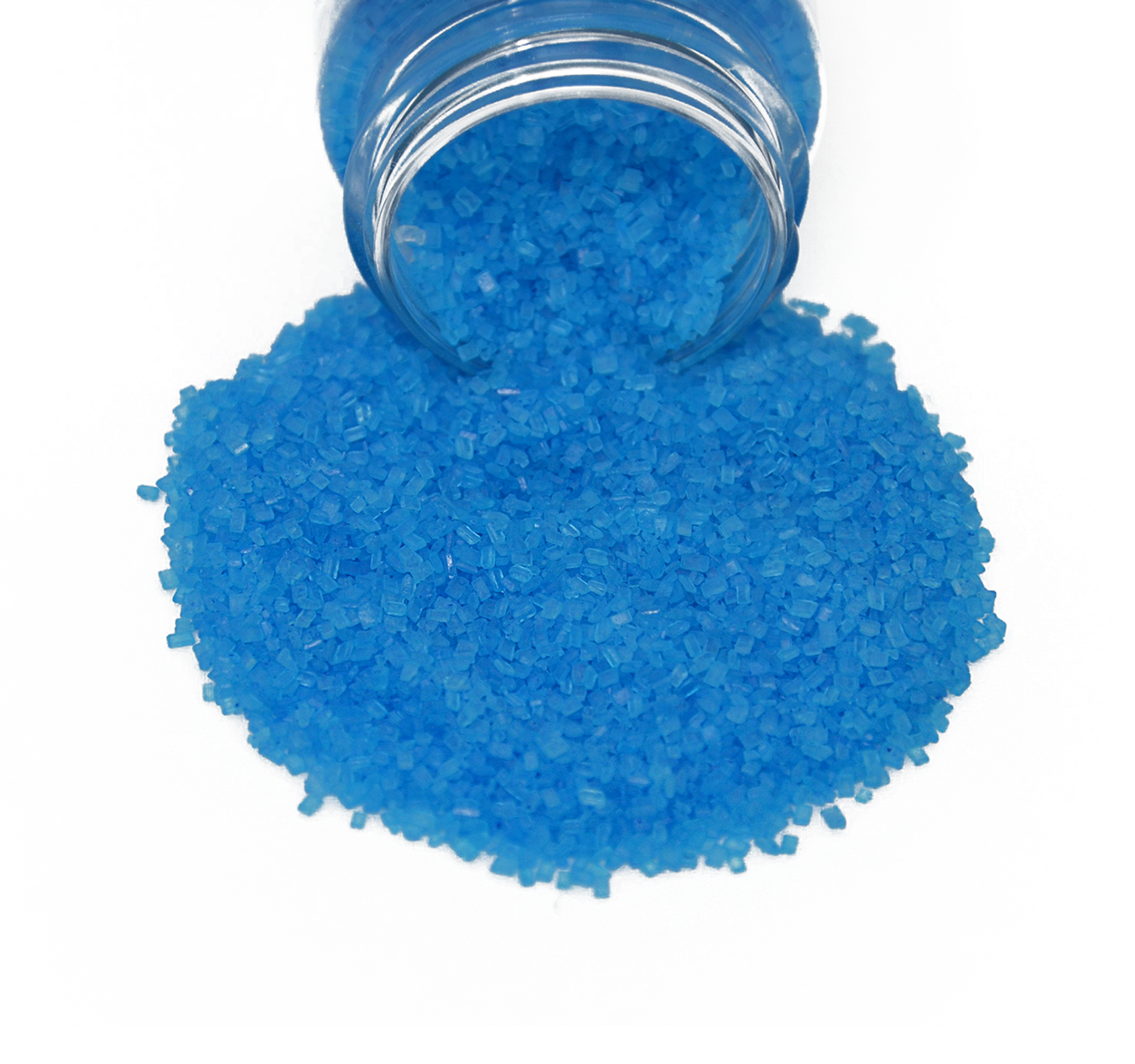 Turquoise - Blue Sugar Crystals 4.2oz Bottle