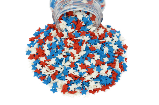 United Stars Confetti Mix 2.6oz Bottle