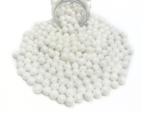 Load image into Gallery viewer, Whimsically White 6mm Sugar Pearls 3.6oz
