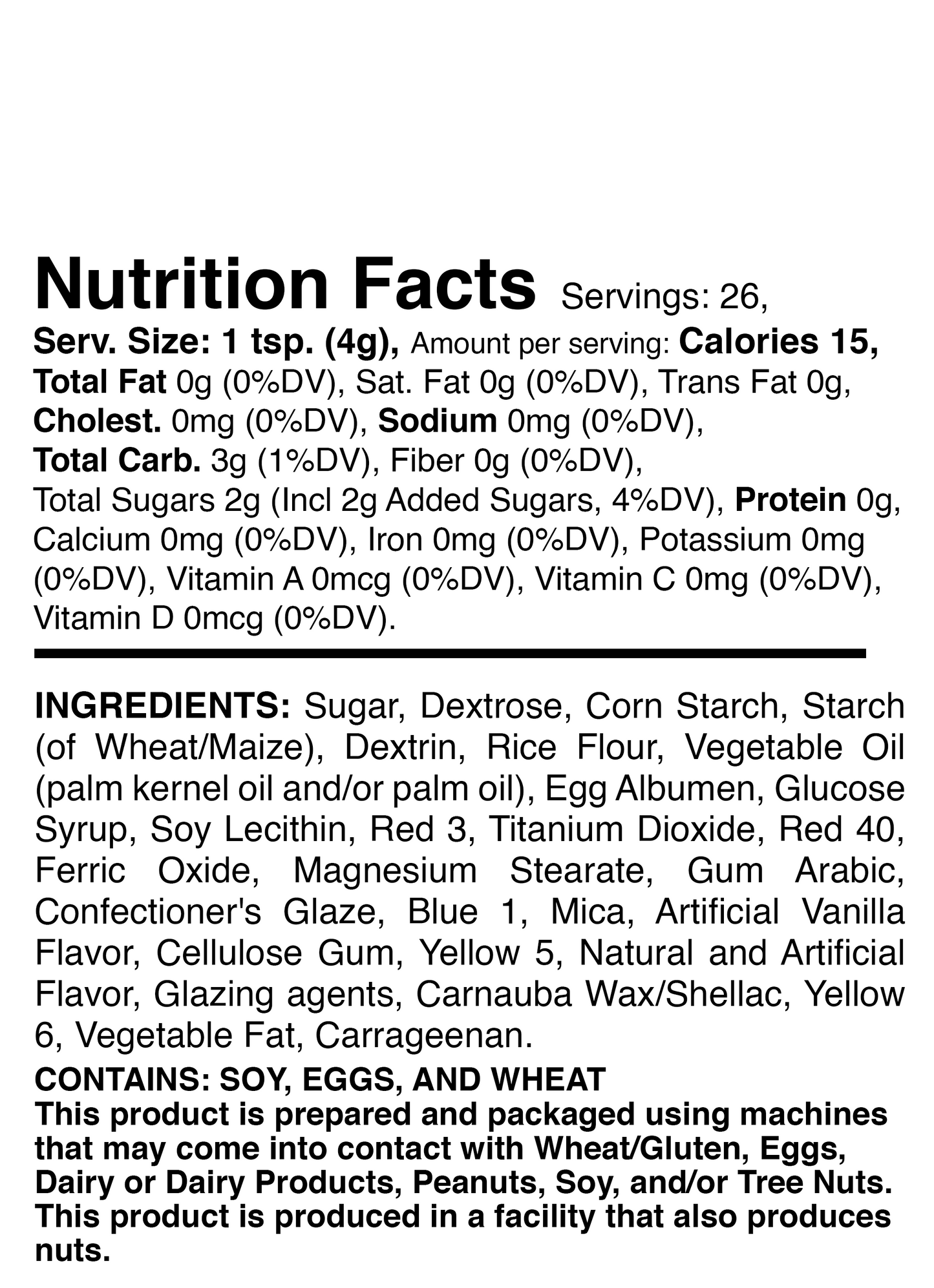 Witches Brew Sprinkle Mix 3.6oz