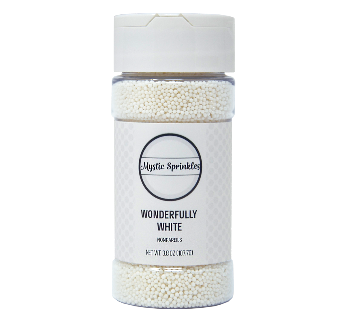 Wonderfully White Nonpareils 3.8oz Bottle