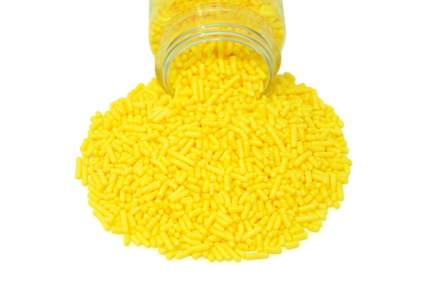 Yummy Yellow Jimmies Sprinkles 3oz Bottle