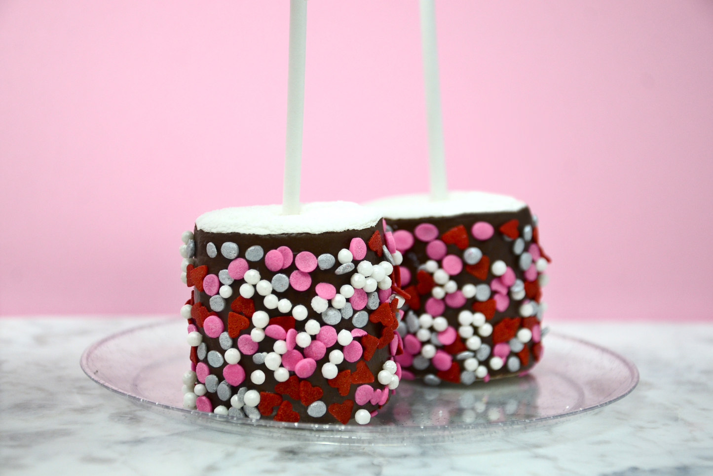 Hugs & Kisses Sprinkle Mix in Silver Sprinkle Mix 3.2oz Bottle
