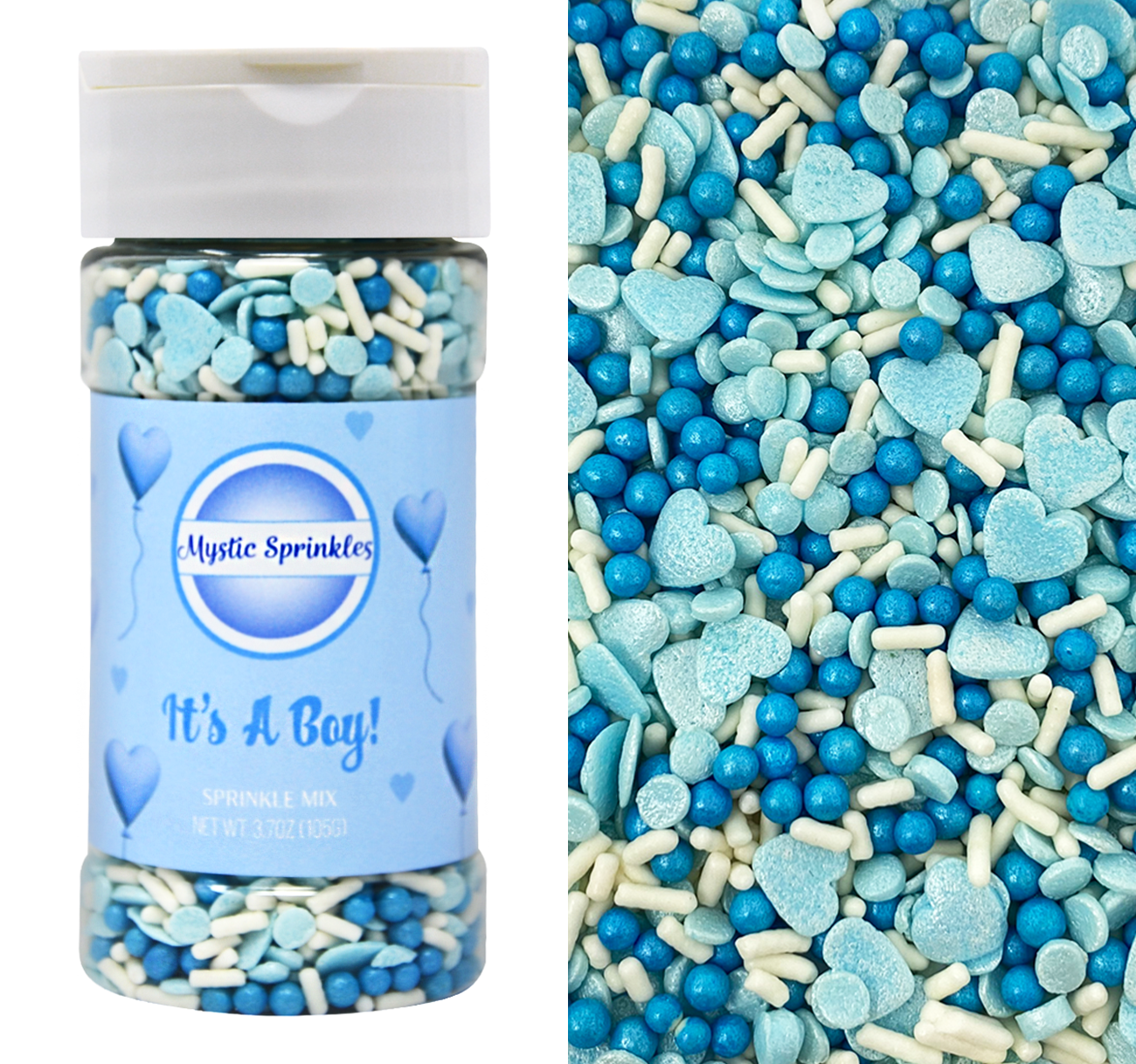 It's A Boy Sprinkle Mix 3.7oz