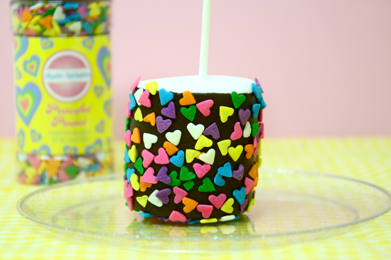 Peaceful Pastel Confetti Hearts 2.9oz Bottle