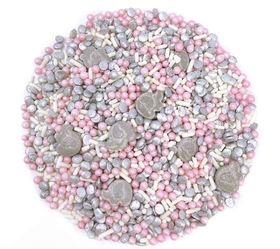Pink Elephant Sprinkle Mix 3.7oz